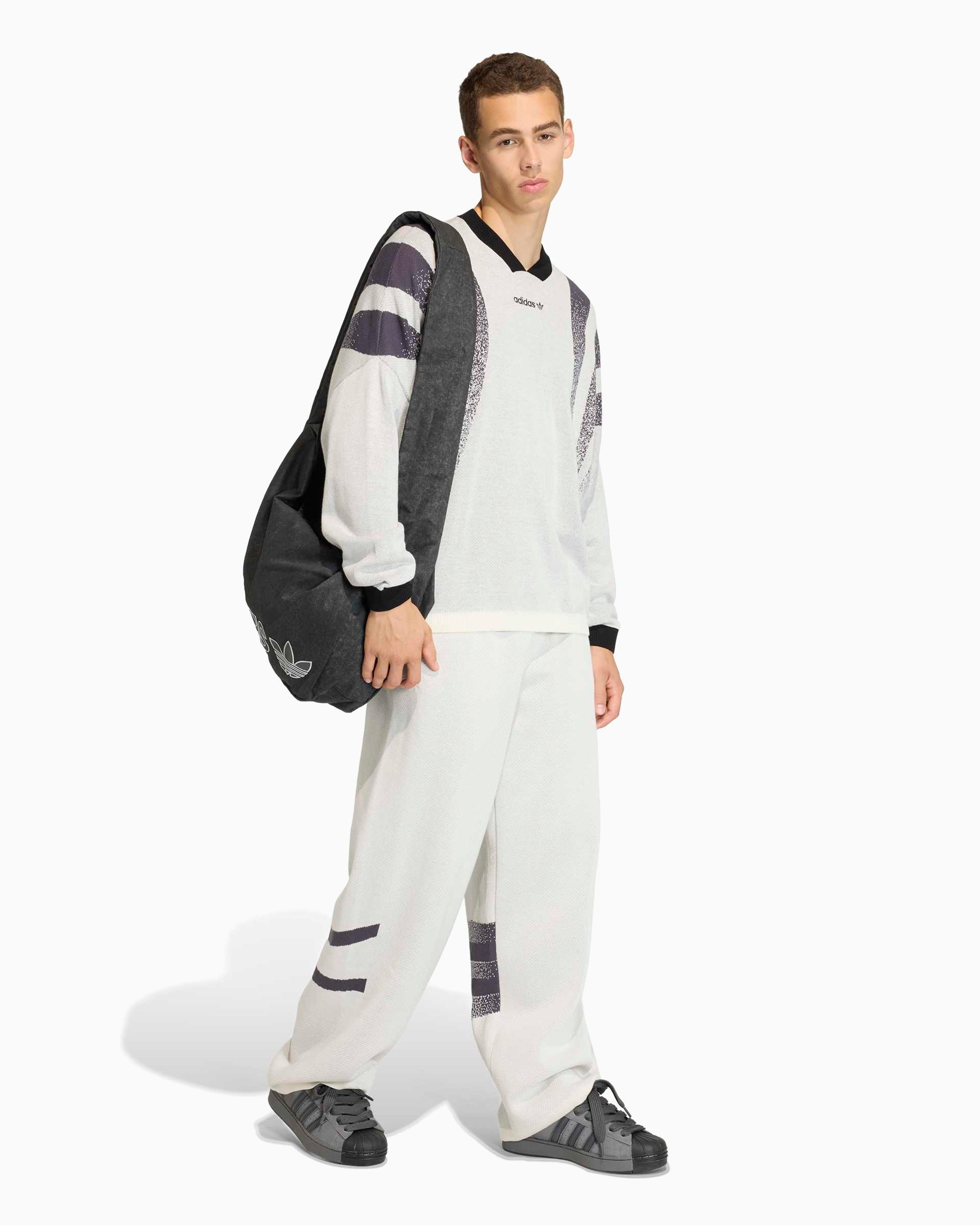 adidas Originals Santiago Relaxed Men's Sweatshirt Gray, White