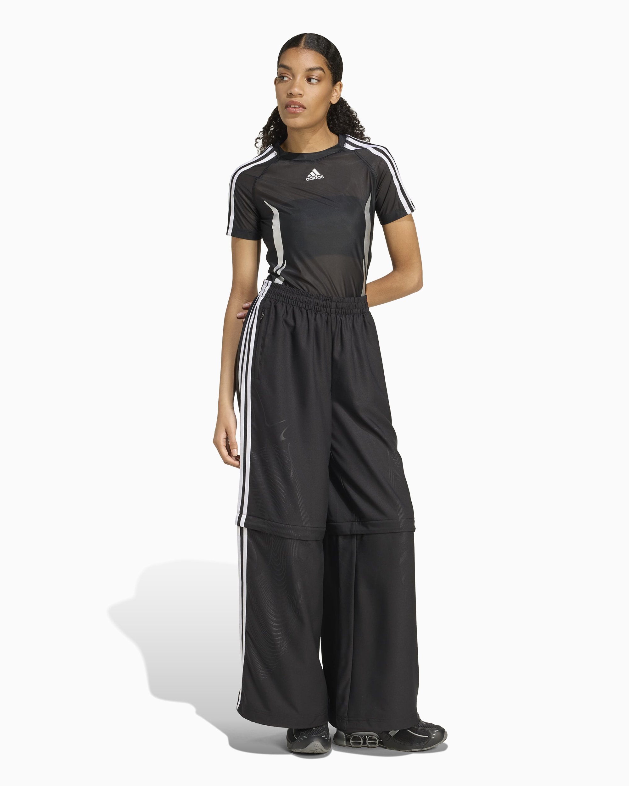 ★adidas originals★W TEAMGEIST TOP★追跡可 adidas Originals Teamgeist Slim Women's T-Shirt Black KE9795