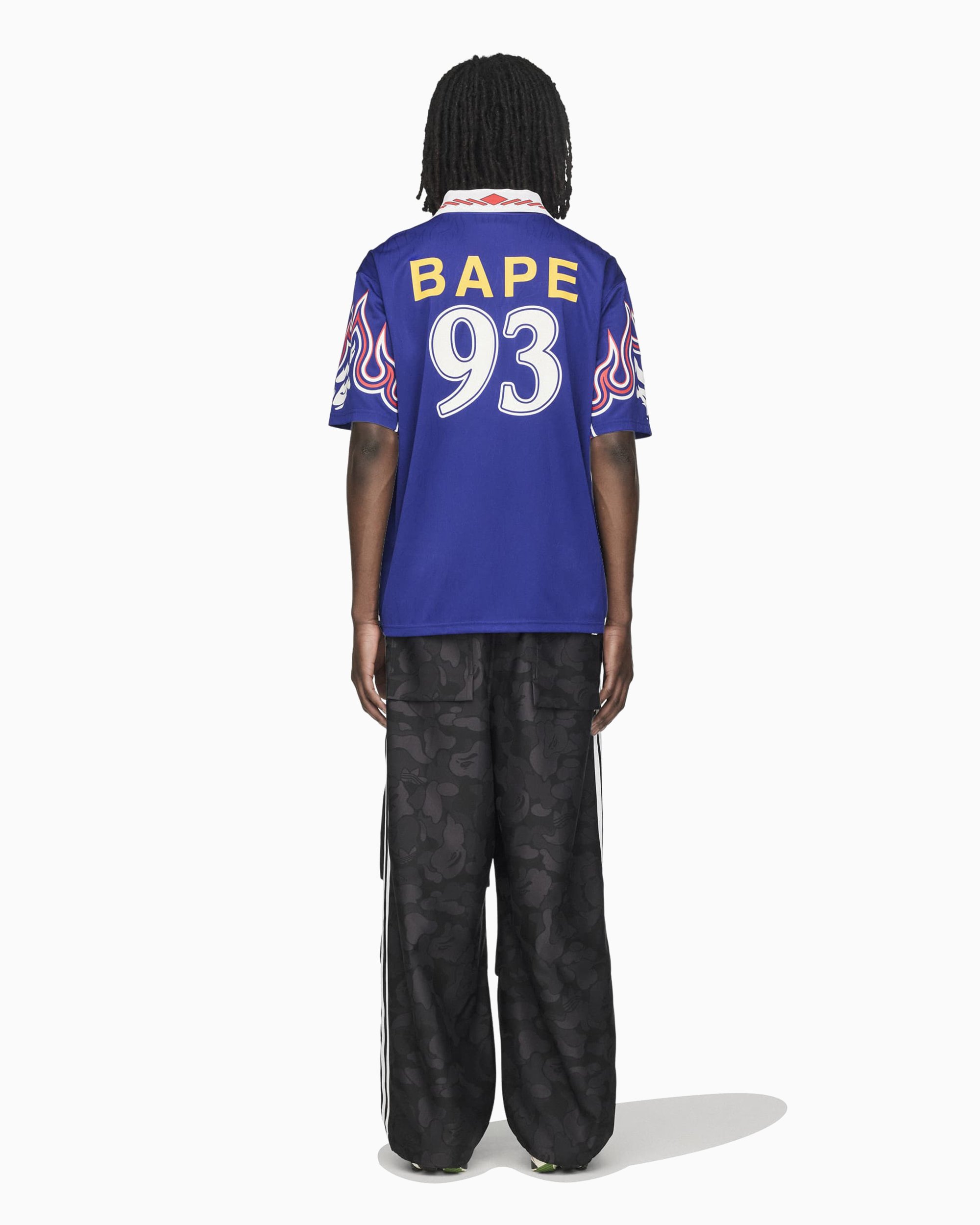 adidas Originals x BAPE Jacquard Relaxed Men's Track Pants Black