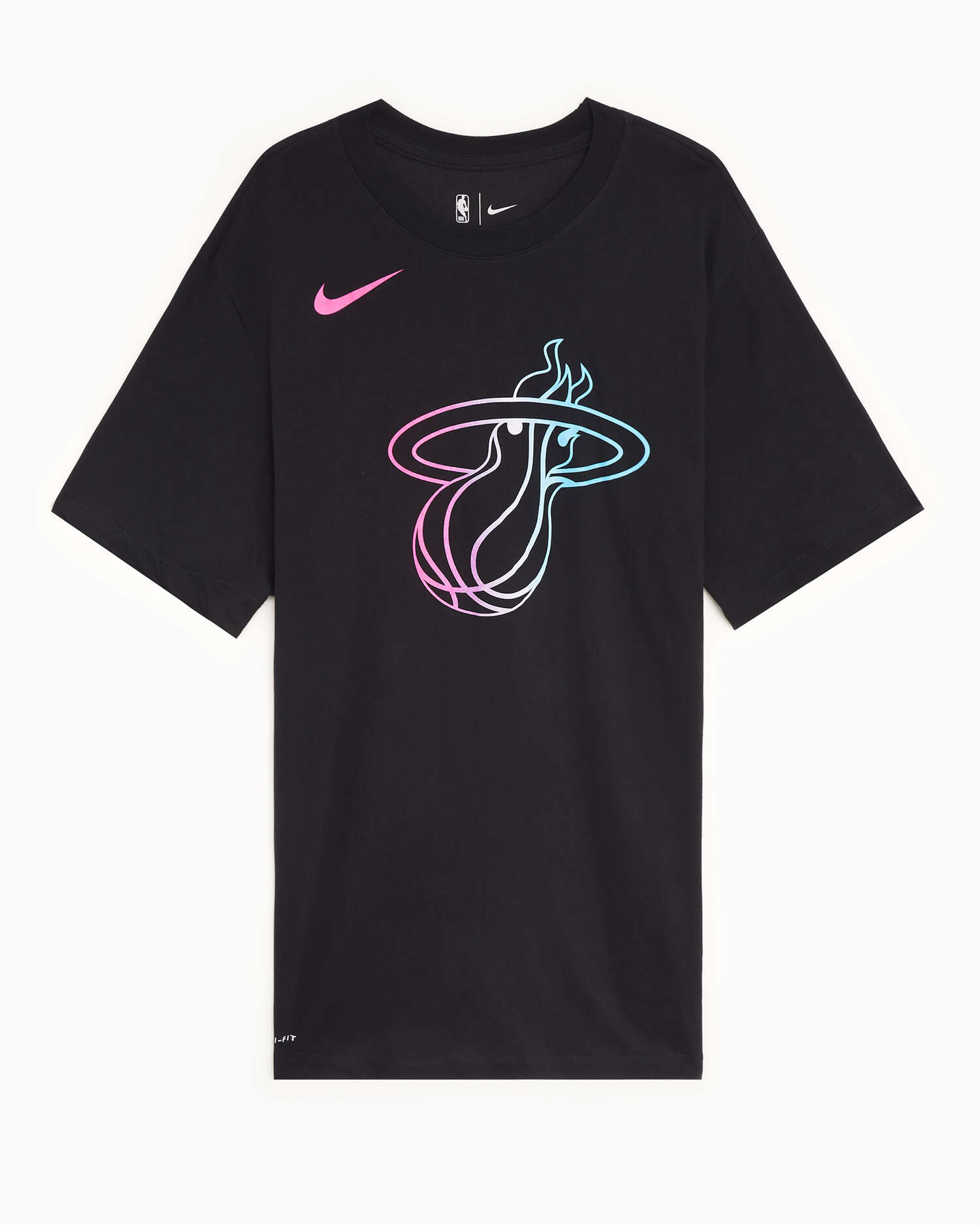 Nike NBA Miami Heat City Edition Logo Men s Short Sleeve T Shirt