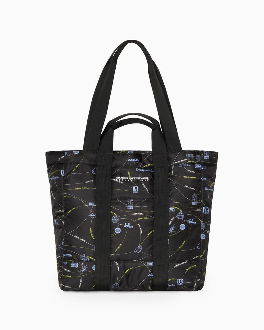 Carhartt WIP Audio Archives WIP Record Unisex Tote Bag Black