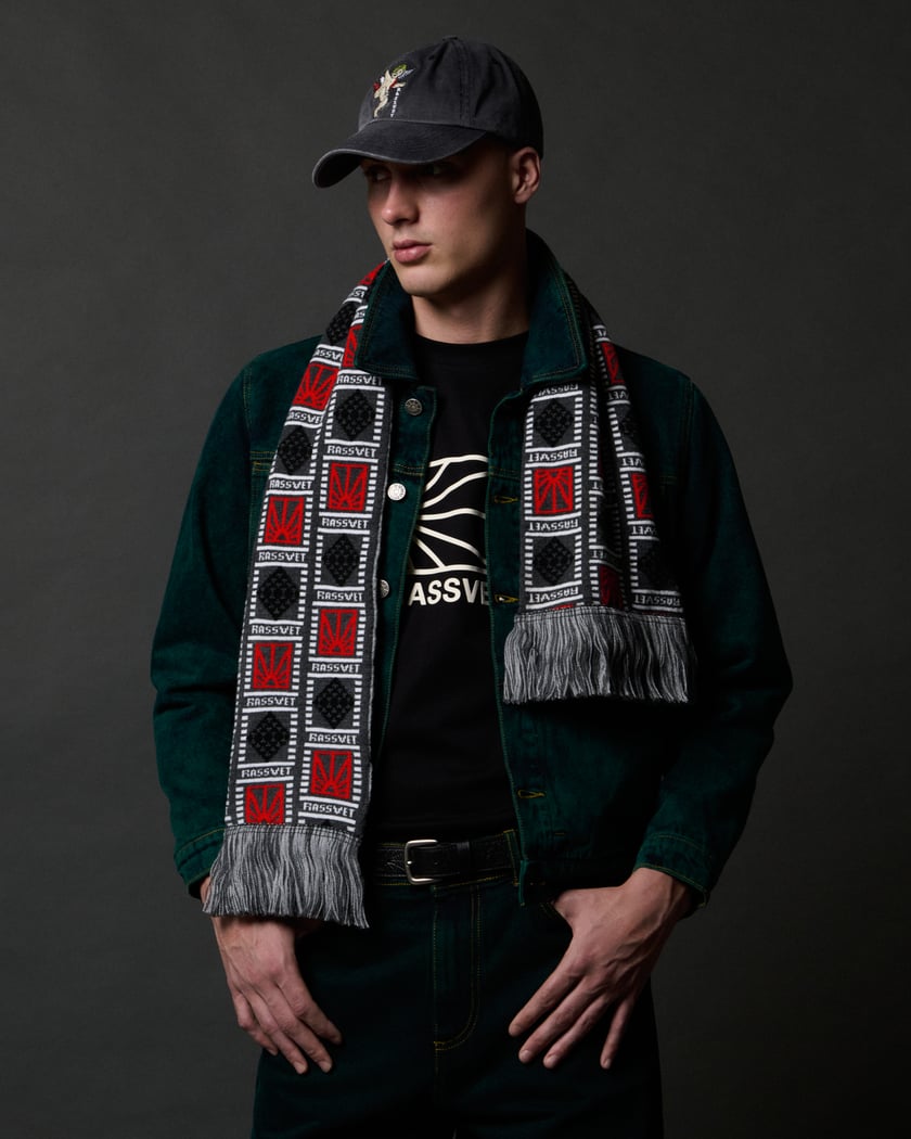 Rassvet Logo Unisex Knit Scarf Multi PACC15K024-1 | FOOTDISTRICT
