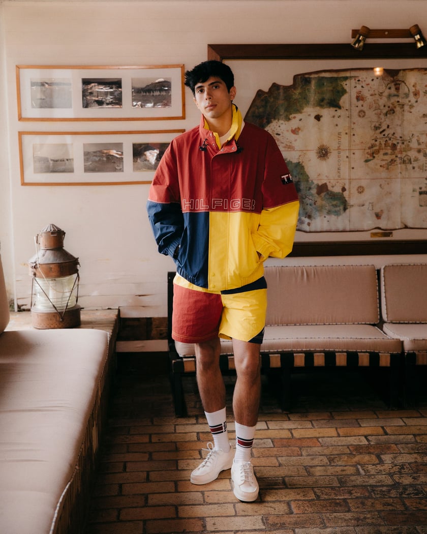 Tommy Hilfiger Sailing Color Block Regatta Relaxed Men's Rain - Main Image