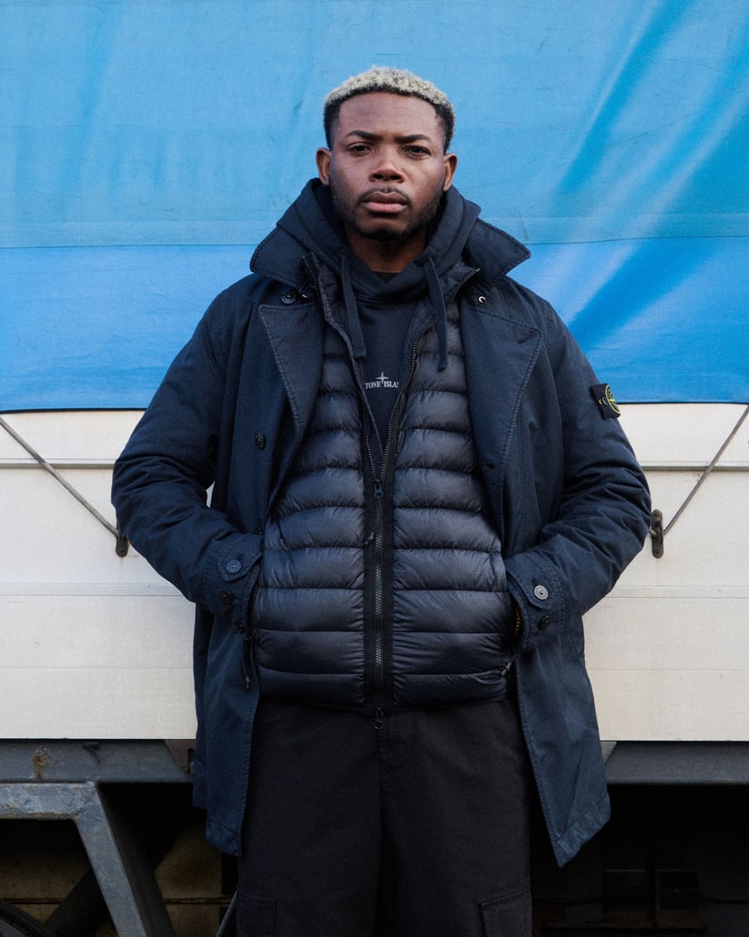 41237 Scarabeo Stone Island Shadow Project Scarabeo Down Jacket