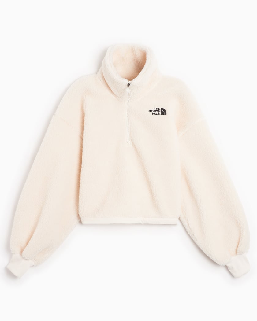 The North Face Sherpa Women s Quarter Zip Jacket Beige NF0A5GGIN3N1 FOOTDISTRICT