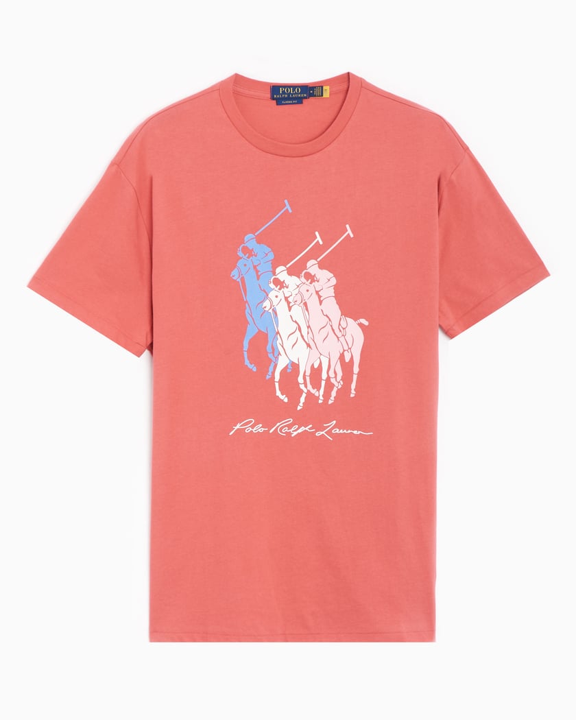 Maglietta ralph lauren arancione shop