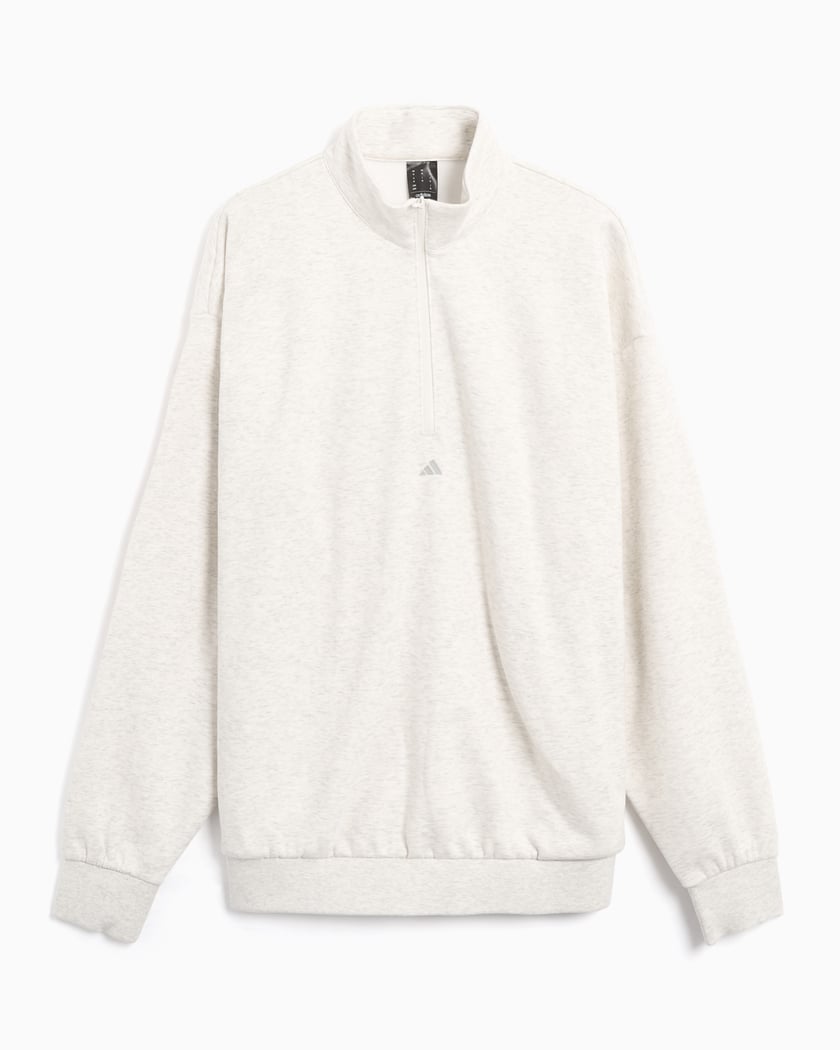 adidas Performance One Basketball Unisex Half Zip Sweatshirt Blanco IW1625 FOOTDISTRICT