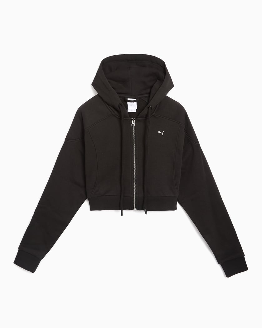 Puma The Fast Race Cellerator Women s Cropped Full Zip Hoodie