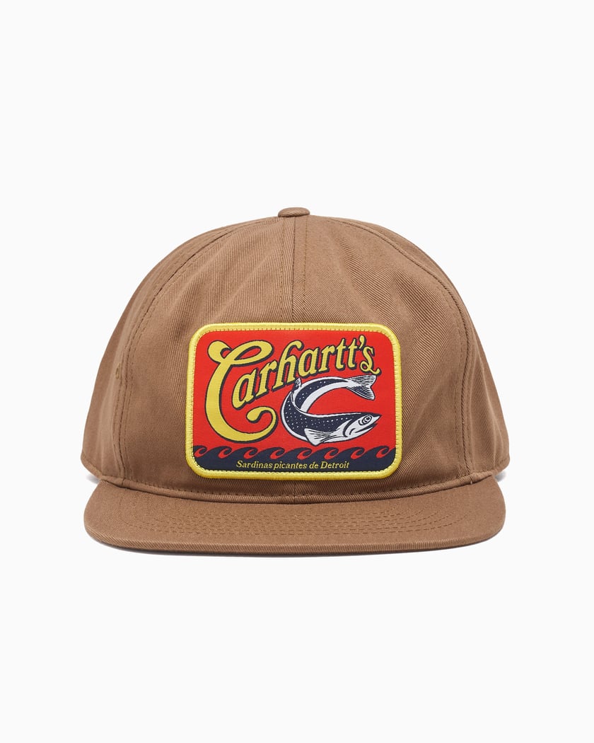 Carhartt WIP Sardinas Unisex Cap Brown I036021-HZXX | FOOTDISTRICT