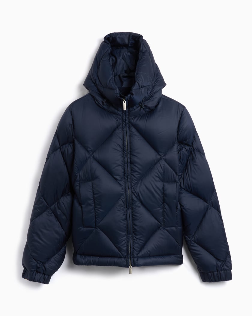 K Way Ninev Women s Super Light Thermo Heavy Jacket Blue K7132DW AR0 FOOTDISTRICT
