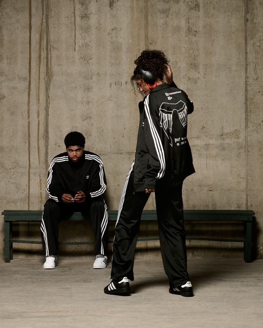 adidas Originals x FSTVL B FOOTDISTRICT Firebird Adicolor 