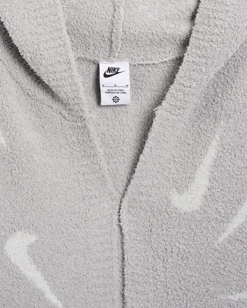Nike Sportswear Phoenix Cozy Boucl Women s Knit Jacket Gris