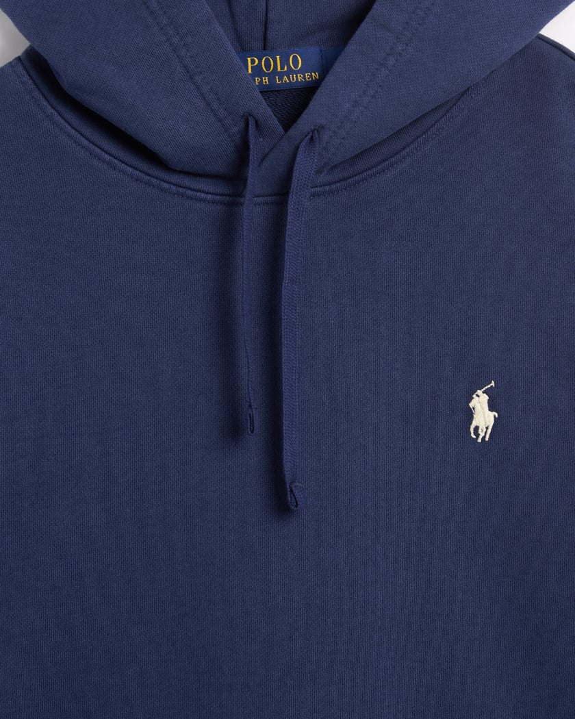 Polo Ralph Lauren Men s Knit Hoodie Blue 710916690018 FOOTDISTRICT