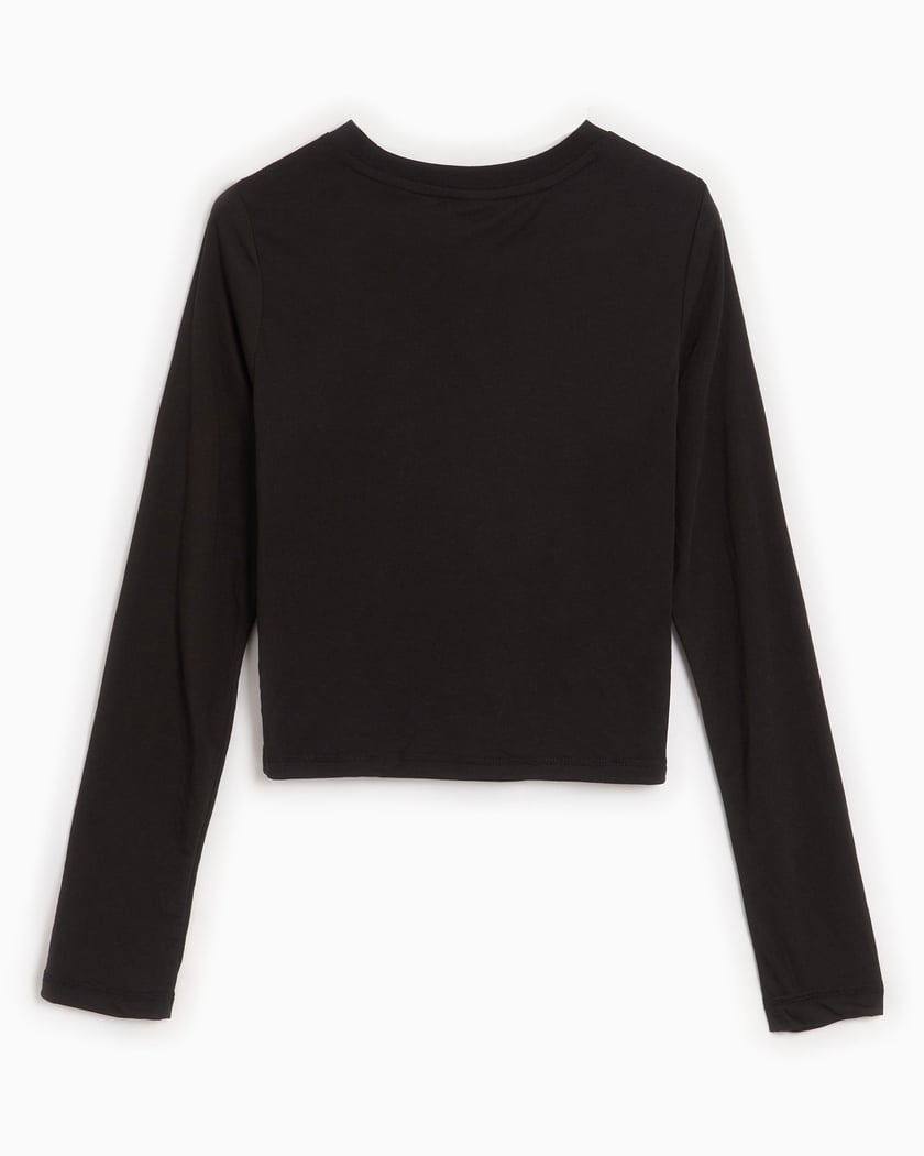 【8/20まで！】EBONY bloom long shirts Puma x Rosé Long-Sleeved Slim Women's T-Shirt Black 633805