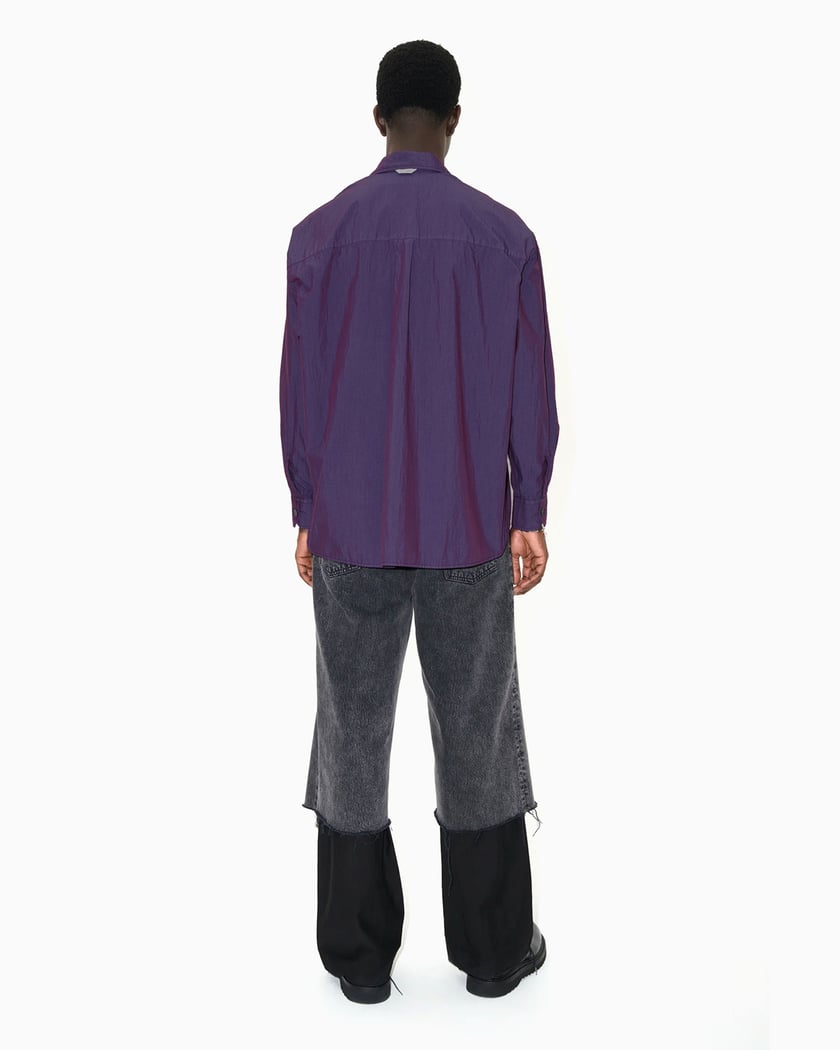 Our Legacy Borrowed Men's Shirt Purple M4232BBP | FOOTDISTRICT Our Legacy Borrowed Men's Shirt Purple M4232BBP | FOOTDISTRICT