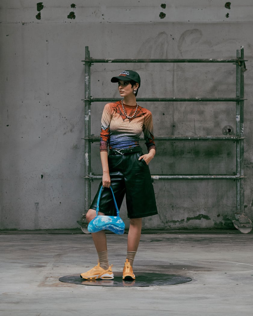 Carhartt WIP Norwich Women's DK Pleather Shorts Relaxed Women's