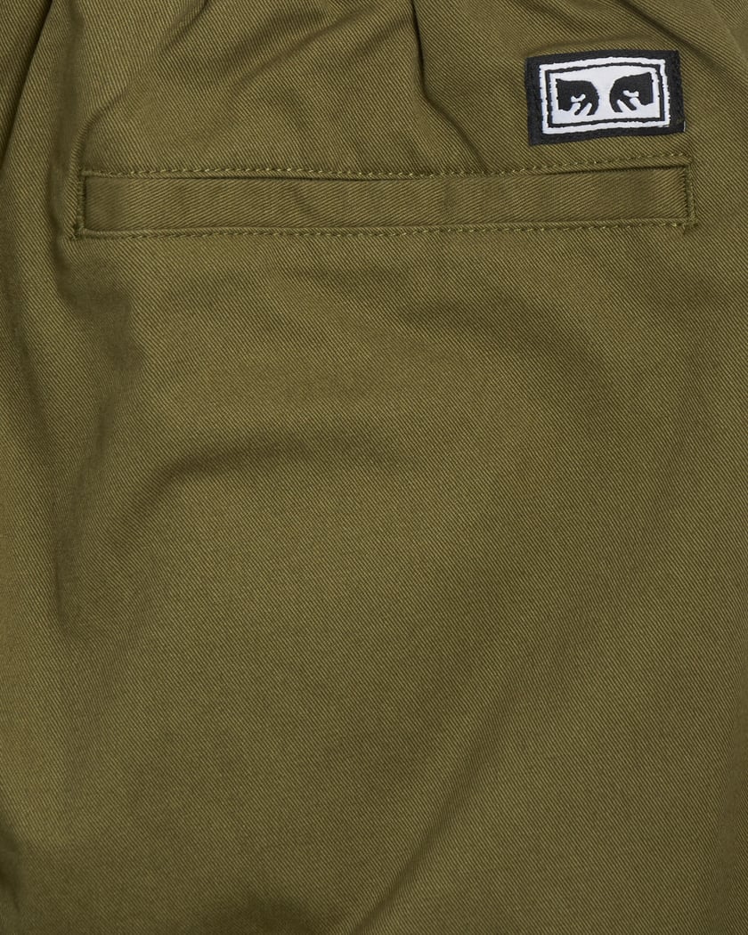 OBEY Clothing Easy Men's Twill Pants Green 142020142-GRN