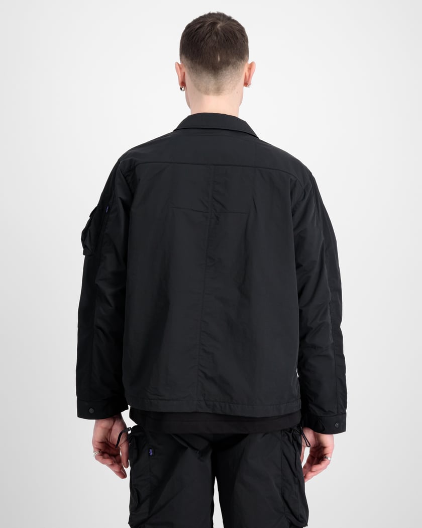 Alpha Industries Unisex Utility Overshirt UV Jacket Black 146118UV