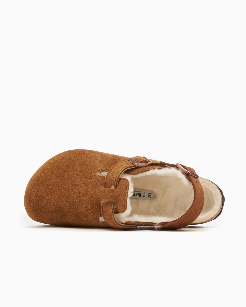 BIRKENSTOCK Tokio Inside Shearling Suede Leather Regular