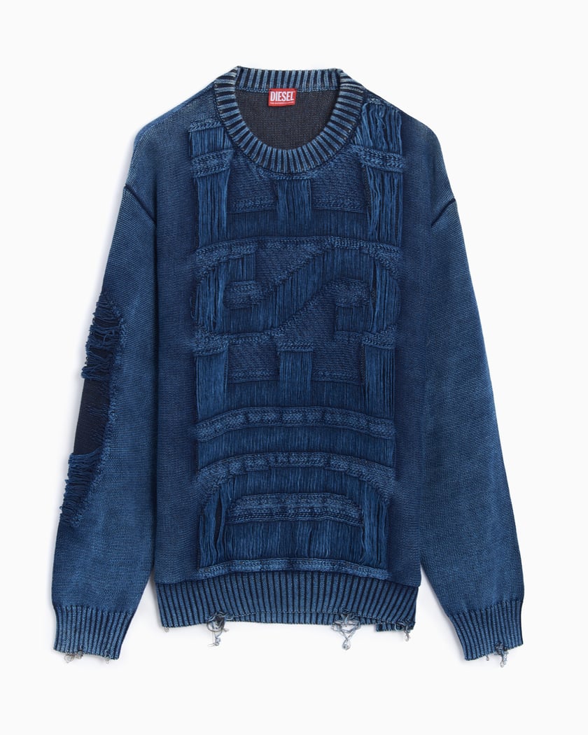 グランドセール 漫画 Diesel K-Rottissimo FOOTDISTRICT | A15478-0AJCZ-8AT Blue Sweatshirt Men's トップス