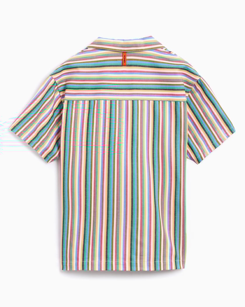 Sunnei Unisex Pockets Shorts Sleeve Shirt Multi PRTWXSHR003 Sunnei Unisex Pockets Shorts Sleeve Shirt Multi PRTWXSHR003