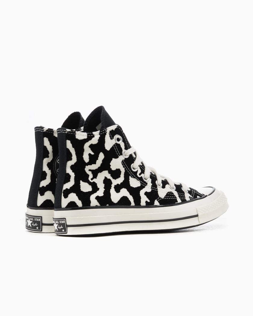 Black and white high top converse size 5 online