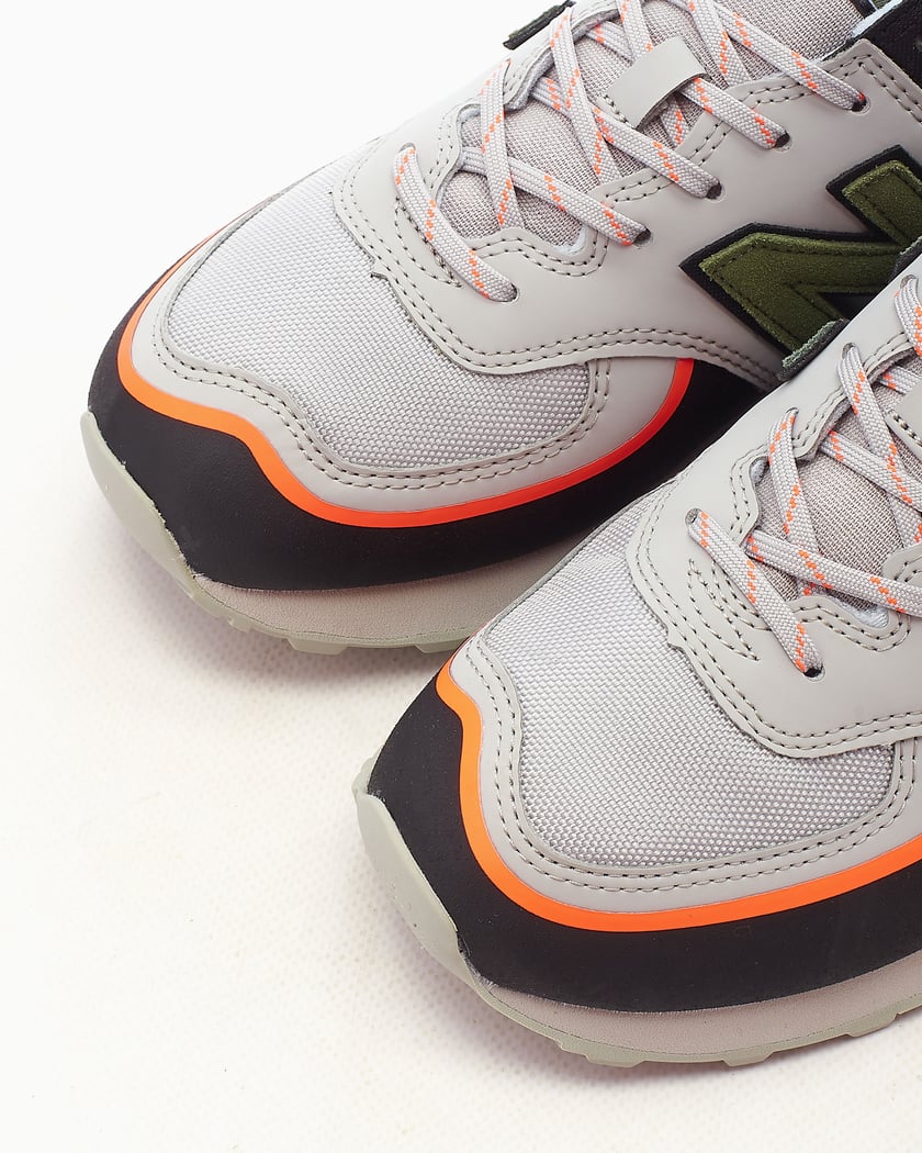 New balance 574 sport sales rain cloud with white
