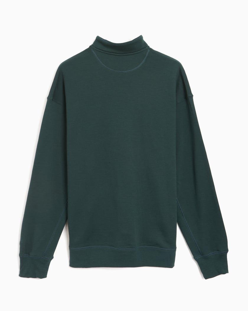 Nike Unisex Wool Classics Quarter Zip Sweatshirt Green