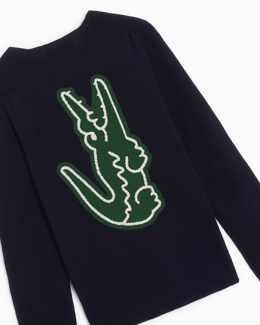 Comme Des Garçons Shirt x Lacoste Men's Knit Sweatshirt Blue