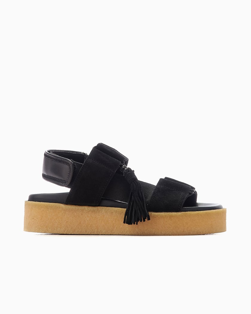 Clarks Women s Crepe SNDL Black 26164515 FOOTDISTRICT