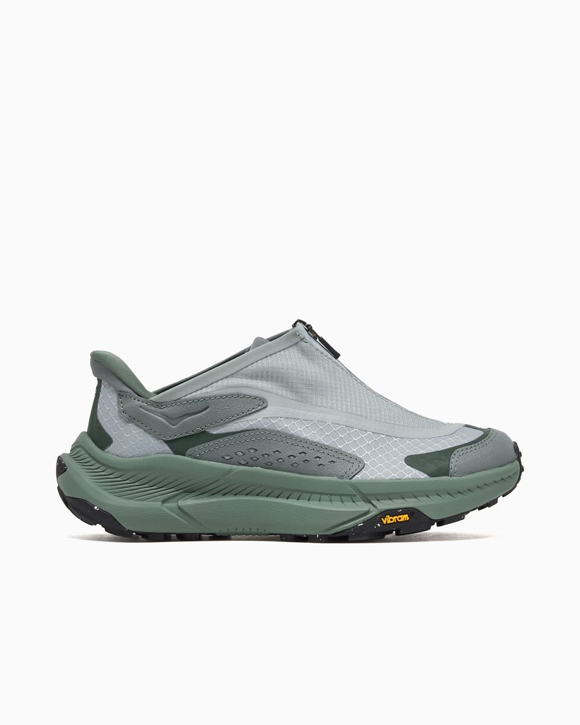 HOKA Project Transport Vibram Gray, Green 1162850-JDF | FOOTDISTRICT
