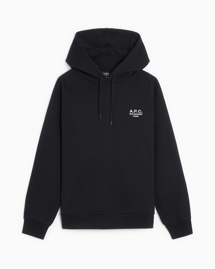 Apc black hoodie 2025