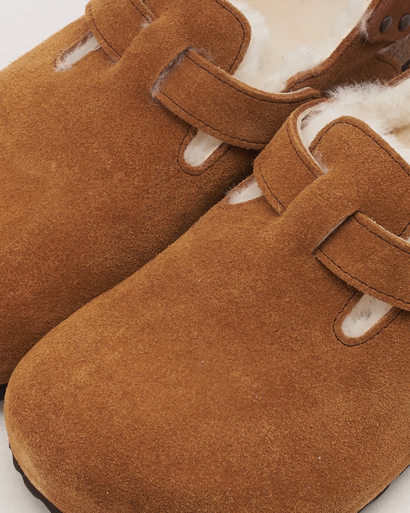 BIRKENSTOCK Tokio Inside Shearling Suede Leather Regular BIRKENSTOCK Tokio Inside Shearling Suede Leather Regular