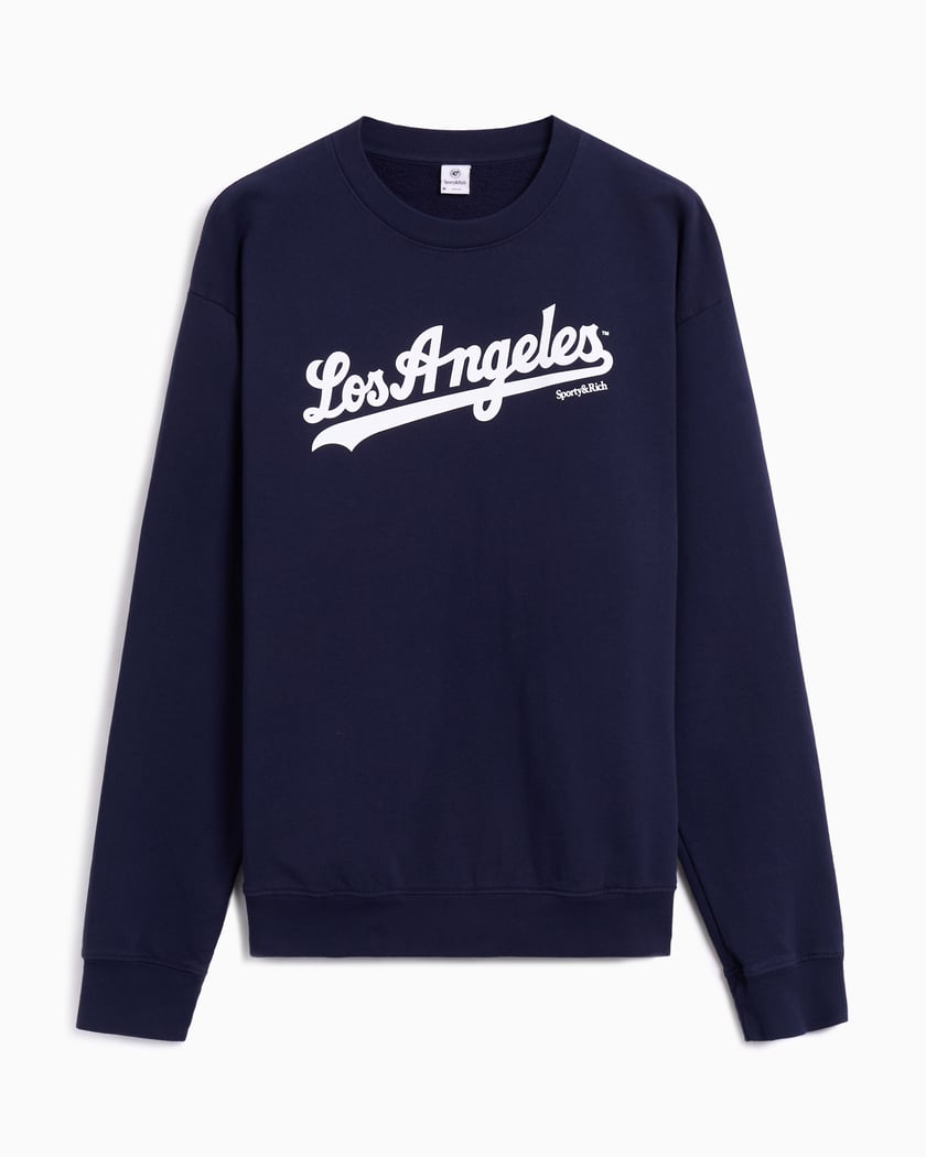 【一部予約販売】 Dodgers Rich & Sporty LA Blue Sweatshirt Women's Regular トップス