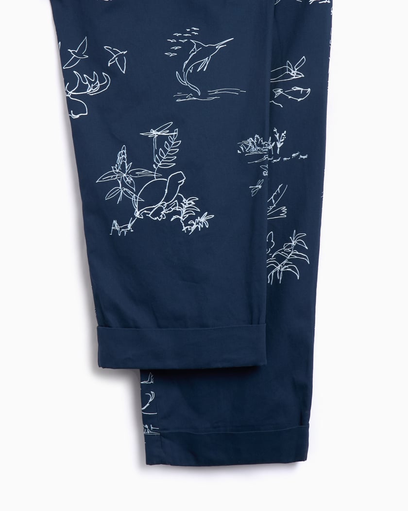 Engineered Garments Carlyle Men's Pants Blue 25S1F012-CT285