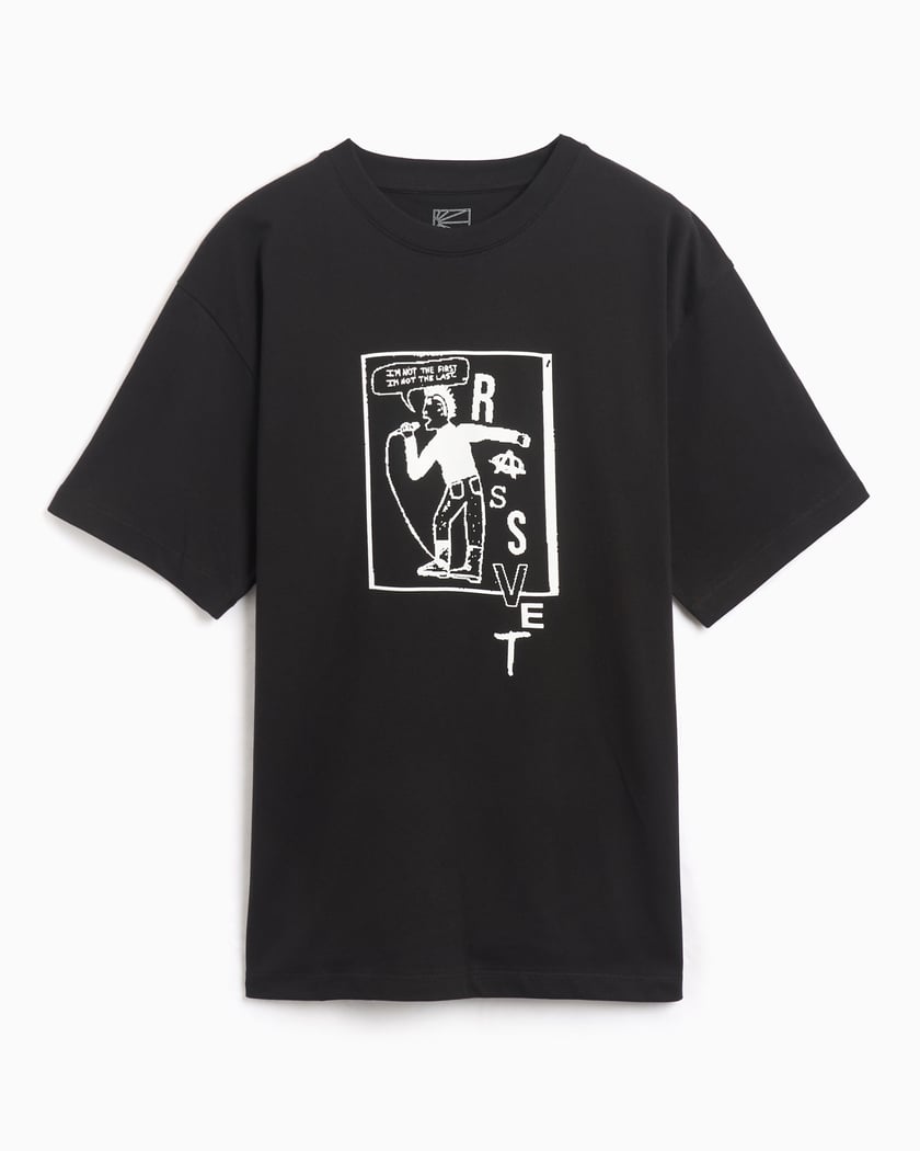 Rassvet Statement Men s Knit T Shirt Black PACC15T006 1 FOOTDISTRICT