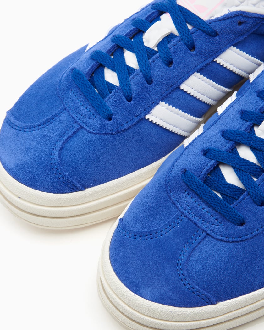Adidas gazelle og dames blauw store