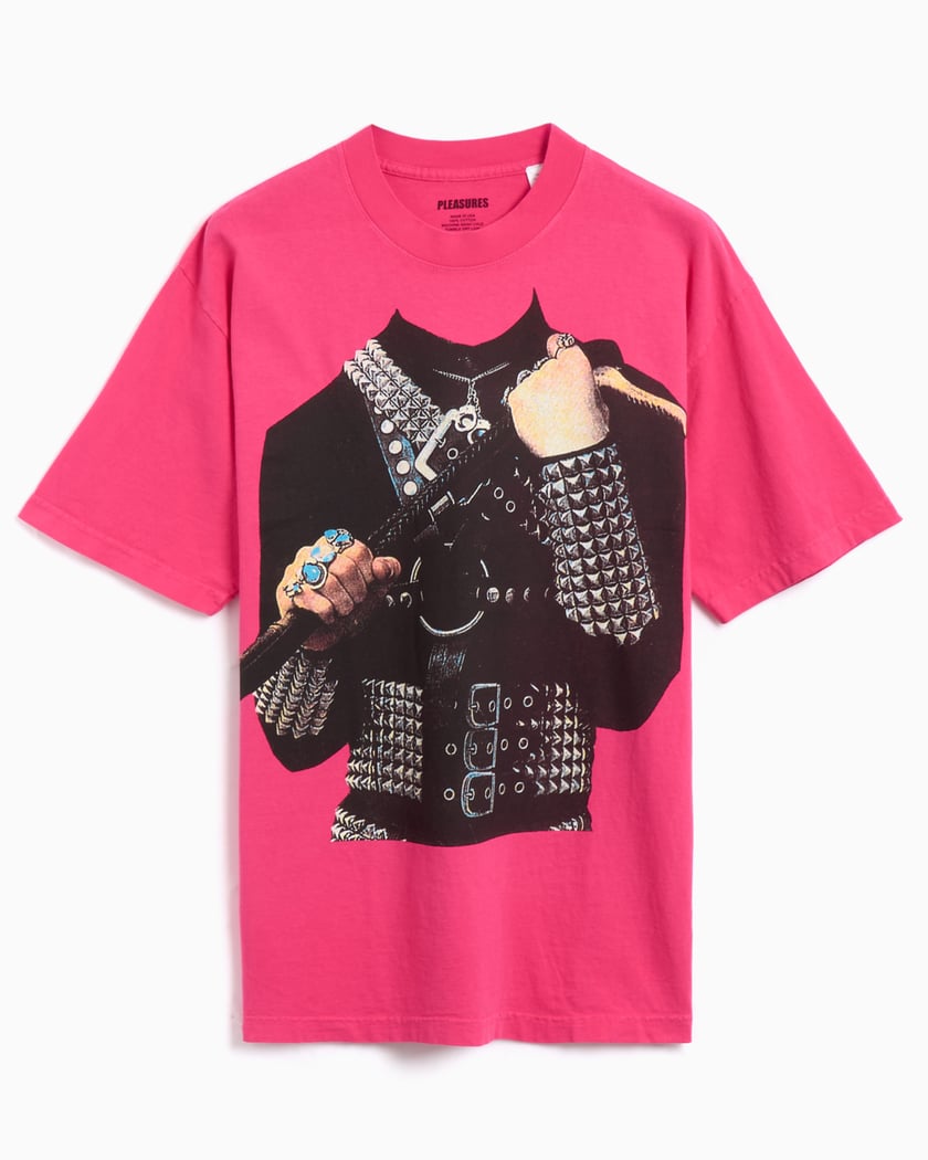 Pleasures Axed Men's T-Shirt Men's T-Shirt Pink P24W036