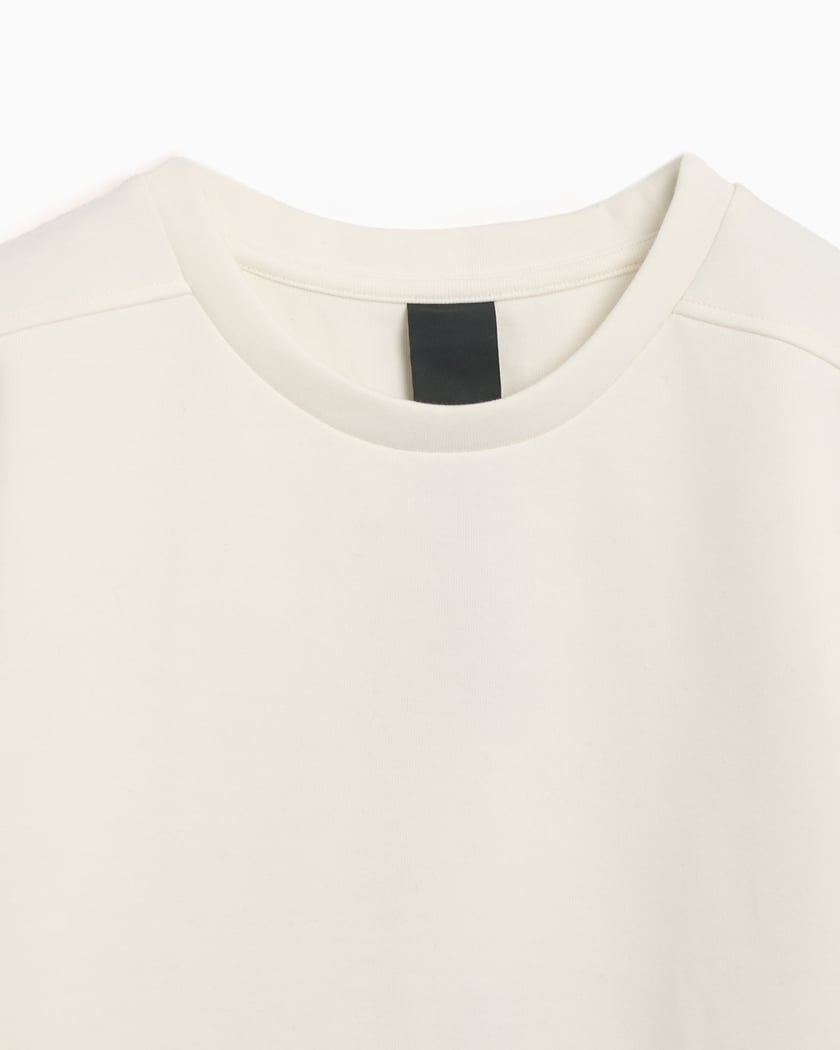 全国宅配無料 OVNNIE Men's FOOTDISTRICT | NL05W White T-Shirt Boxy トップス