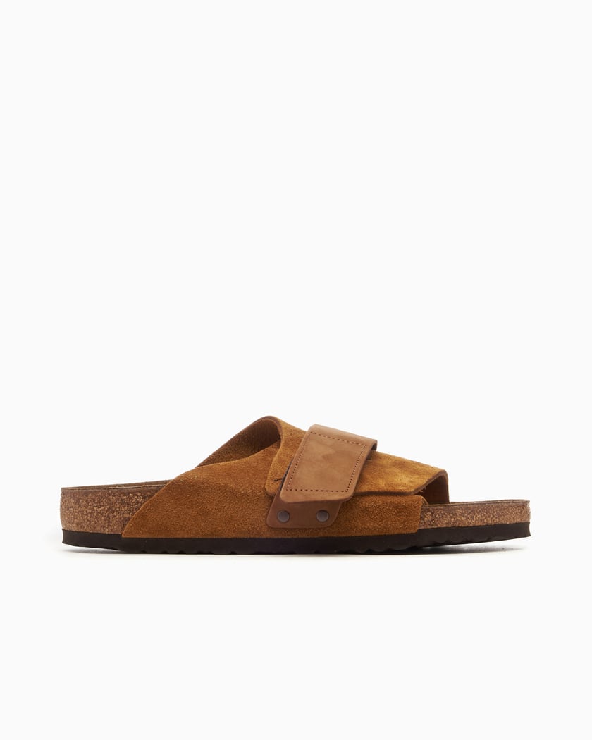 BIRKENSTOCK Kyoto VL Nubuck Regular Brown 1022355| FOOTDISTRICT