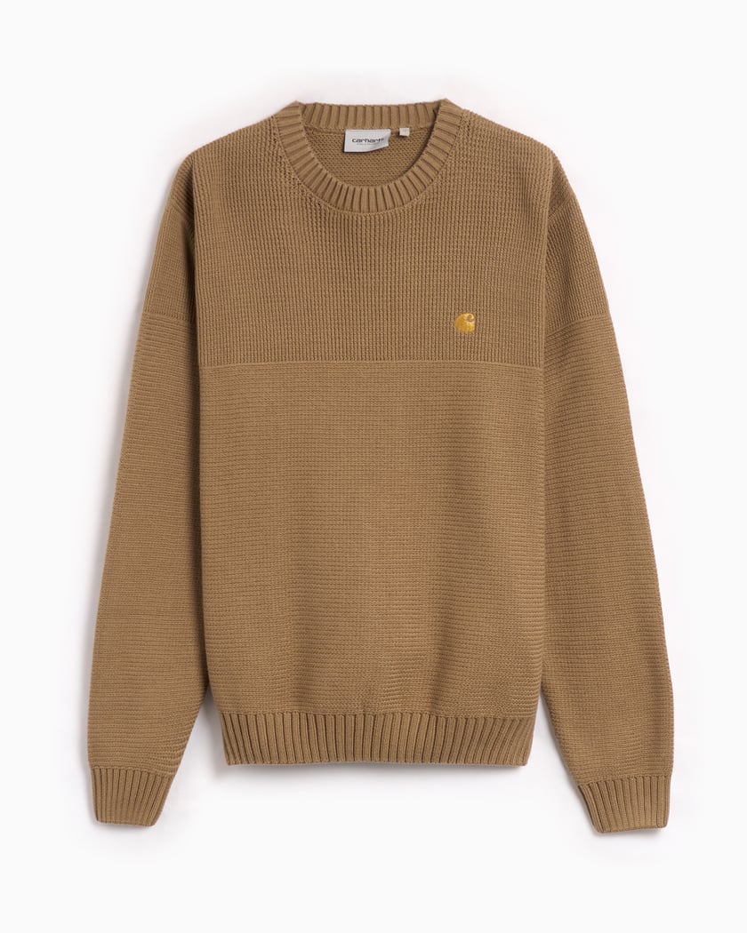 Carhartt WIP Chane Unisex Sweater Beige I033884 2HJXX FOOTDISTRICT