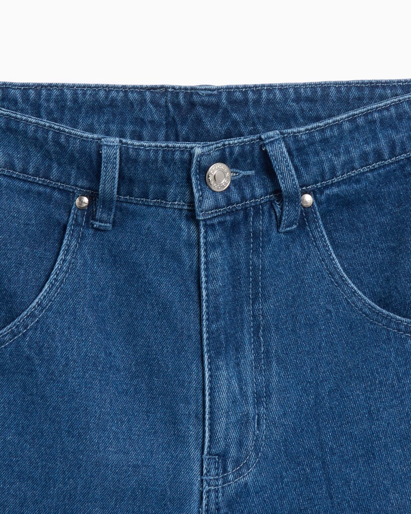 adidas Originals Firebird Denim Relaxed Men's Shorts Blue JC6235