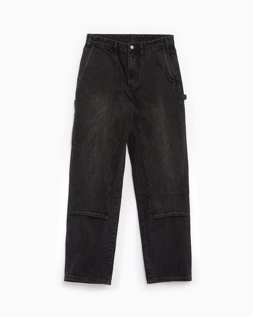 thisisneverthat® x Grateful Dead Never Dead Men's Work Pants Green  GD233WPAKP01-Mud | FOOTDISTRICT
