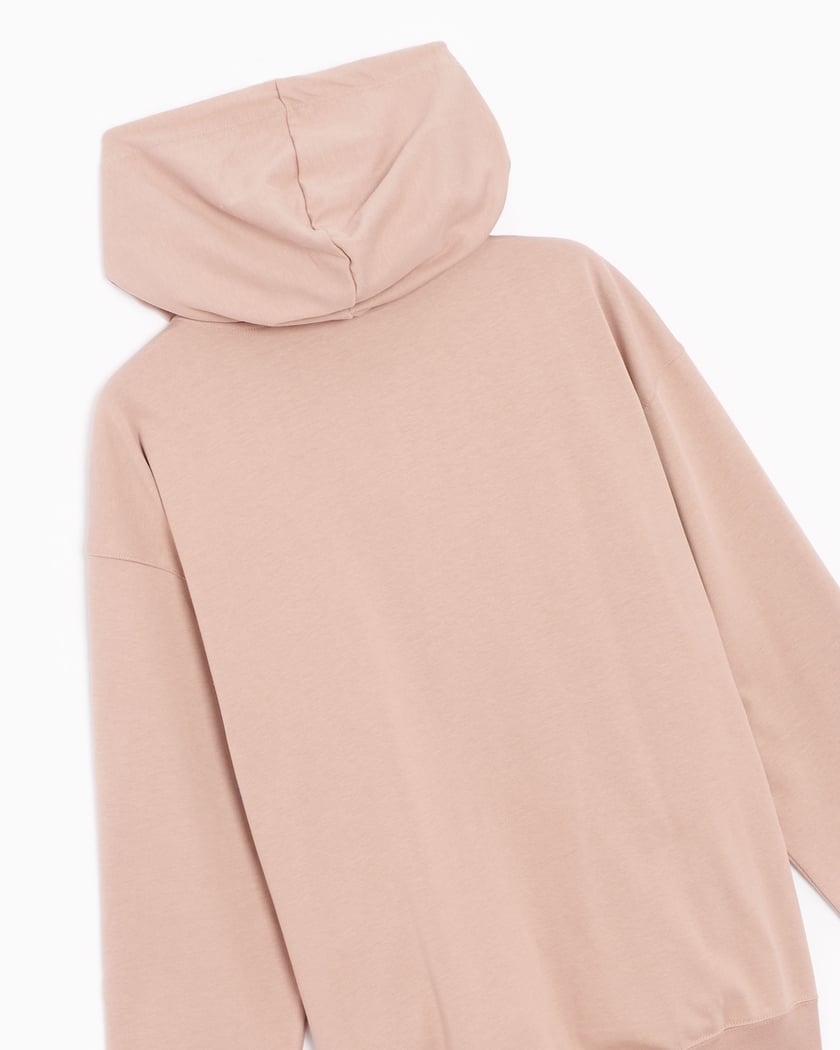 Oversized Hooded Jacket - Dusty pink - Ladies