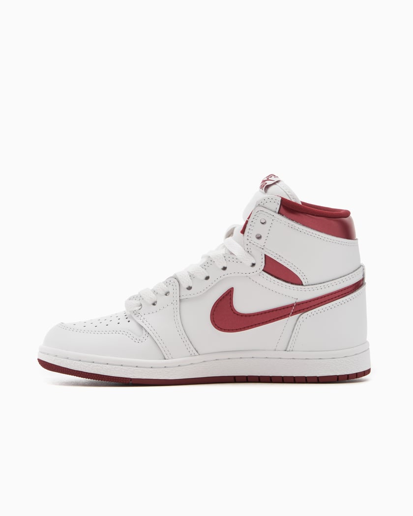 Air Jordan 1 Retro High 85 Metallic Burgundy Burgundy White BQ4422 161 FOOTDISTRICT