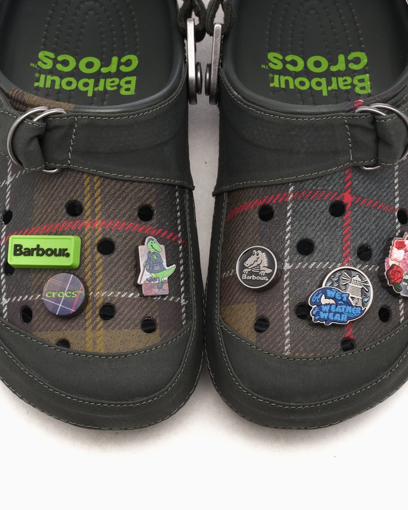 Barbour x Crocs Classic RO Clog Green 210898-3VT | FOOTDISTRICT Barbour x Crocs Classic RO Clog Green 210898-3VT | FOOTDISTRICT