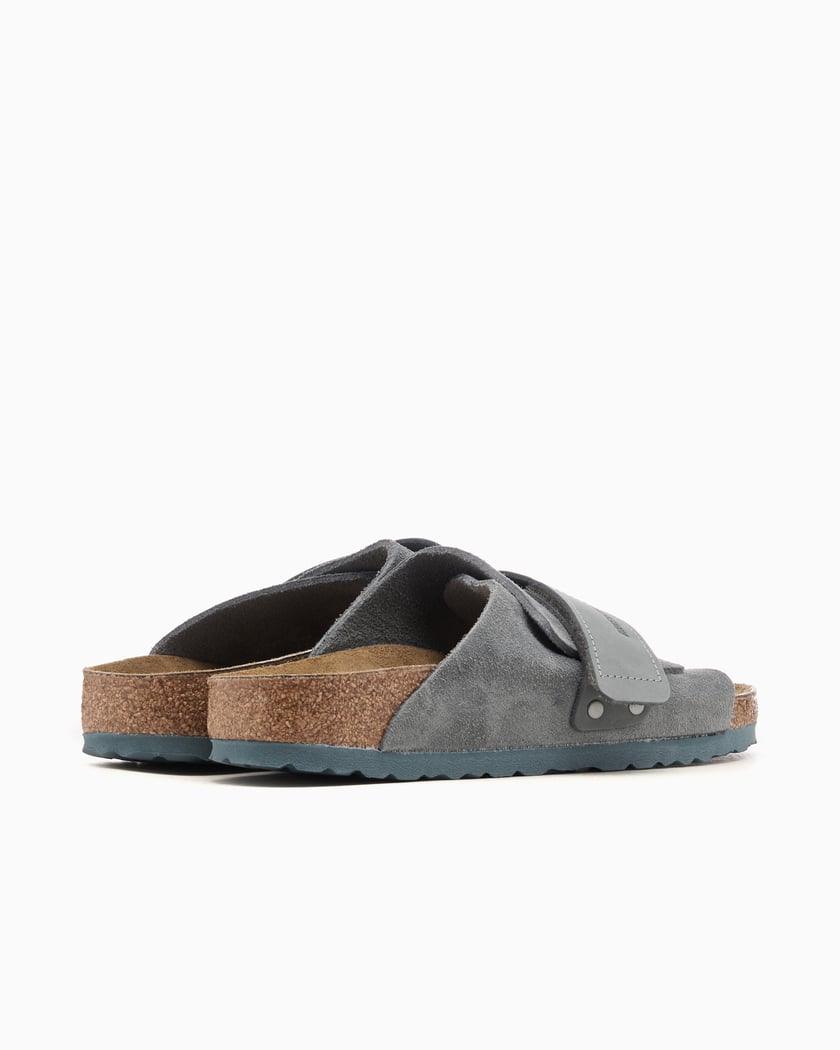 BIRKENSTOCK Kyoto Nubuck Leather Narrow Gris 1029157