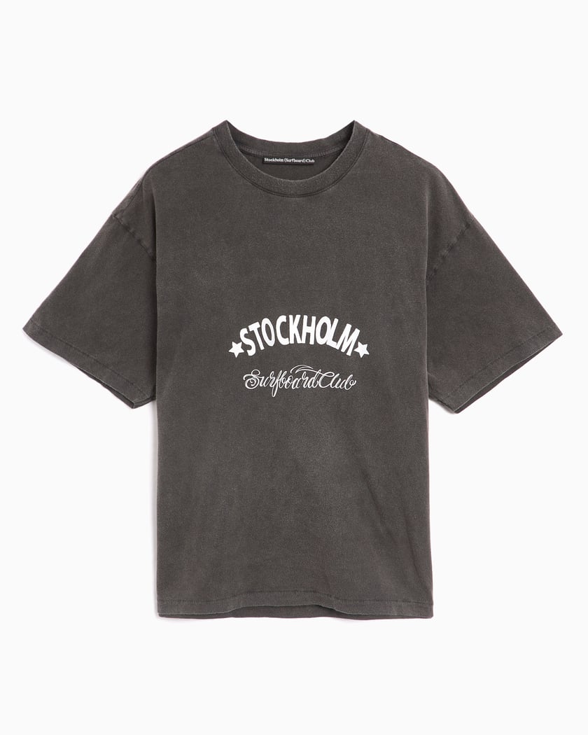 Stockholm (Surfboard) Club Box Men's T-Shirt Gray U1000175 Stockholm (Surfboard) Club Box Men's T-Shirt Gray U1000175