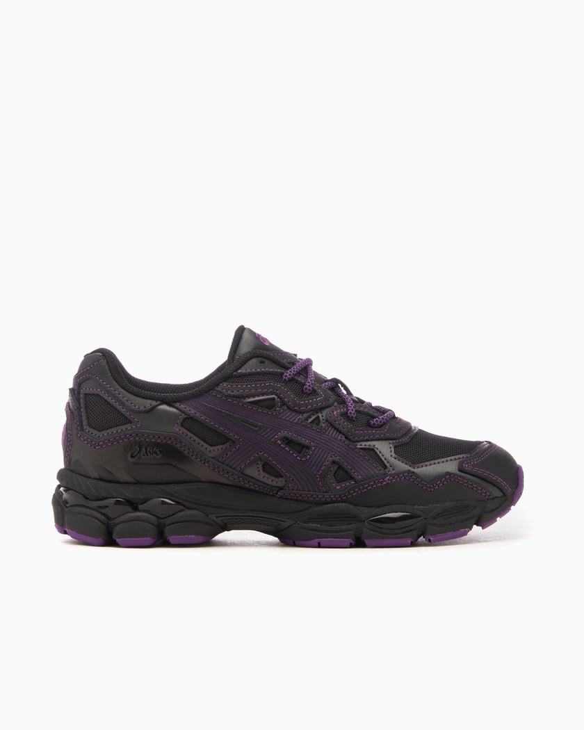 ASICS x Needles Gel NYC Schwarz Lila 1201B008 001 FOOTDISTRICT