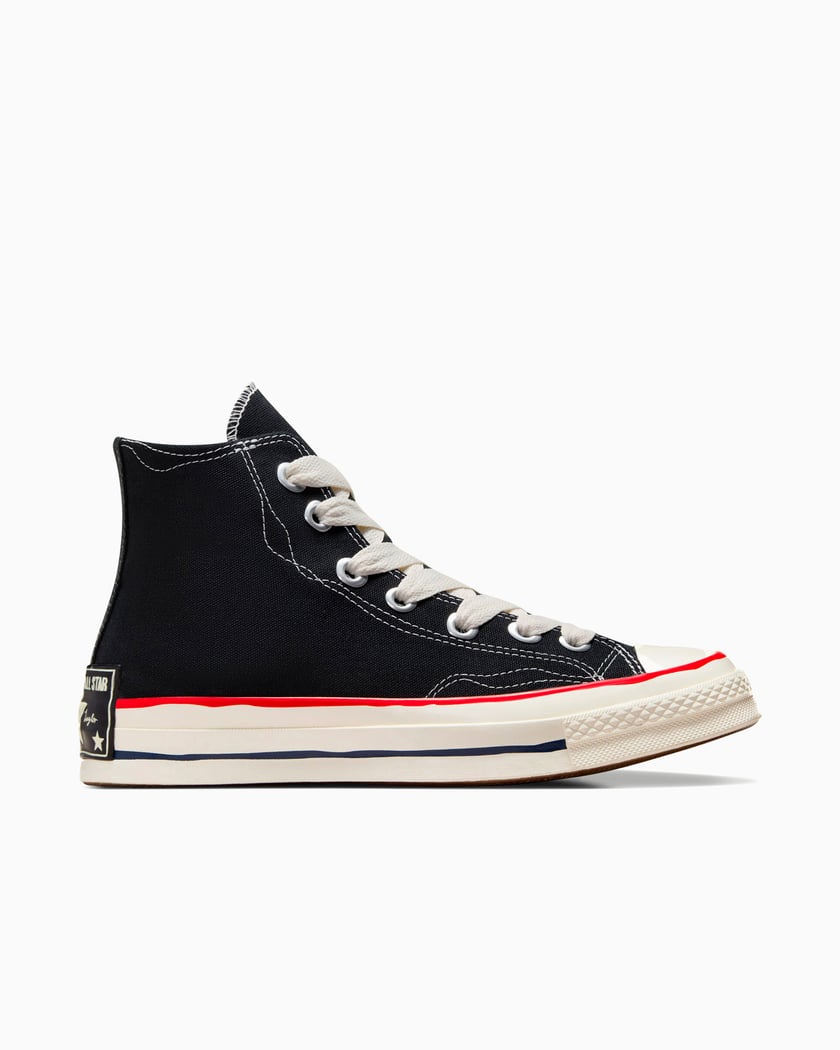 Black high top converse 70s discount